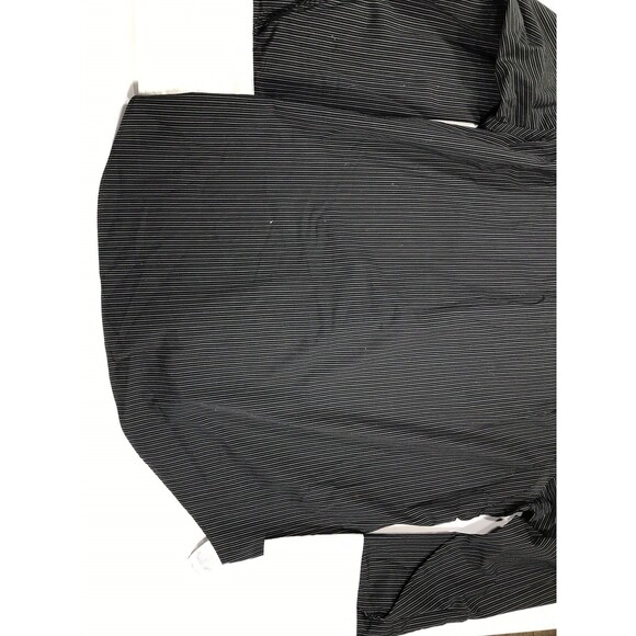 Donald J Trump Shirt Mens Size 17 1/2 Black White Signature Collection Flip Cuff - Picture 9 of 10